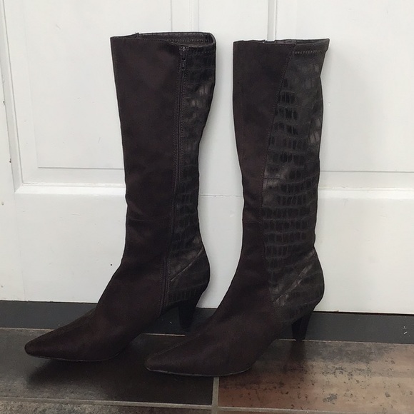 Style & Co. Shoes - ON SALE💜 Dark Brown Knee Boots